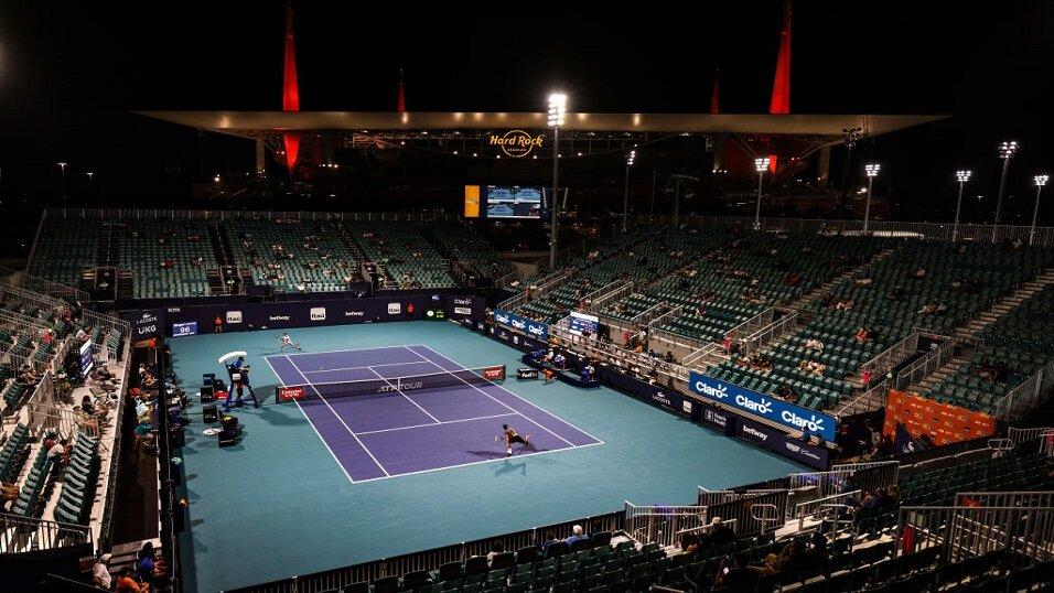 Miami Open tennis action